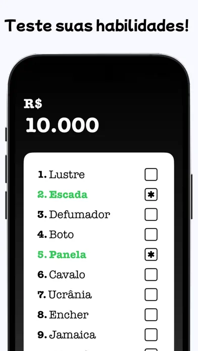 Super Senha: Jogo de palavras Ekran Görüntüleri