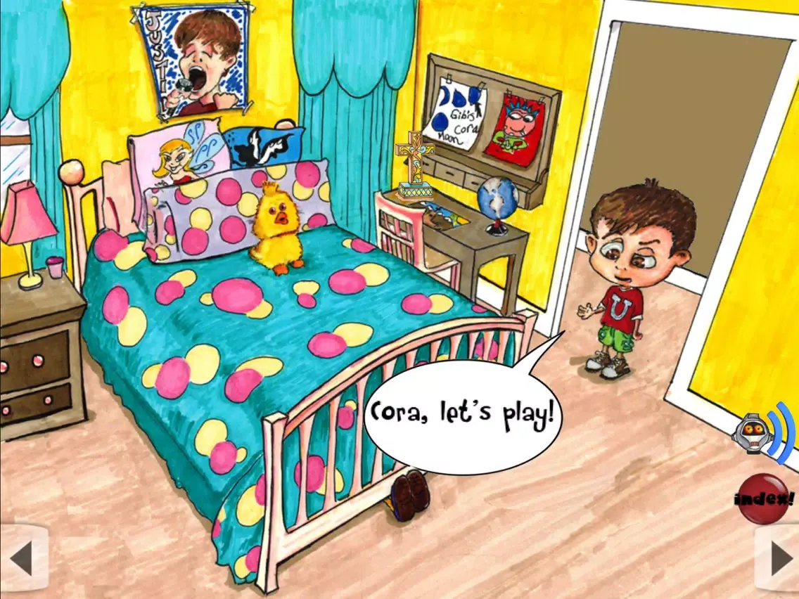 Tangkapan skrin Gabe and the Pesky Bug iPad 