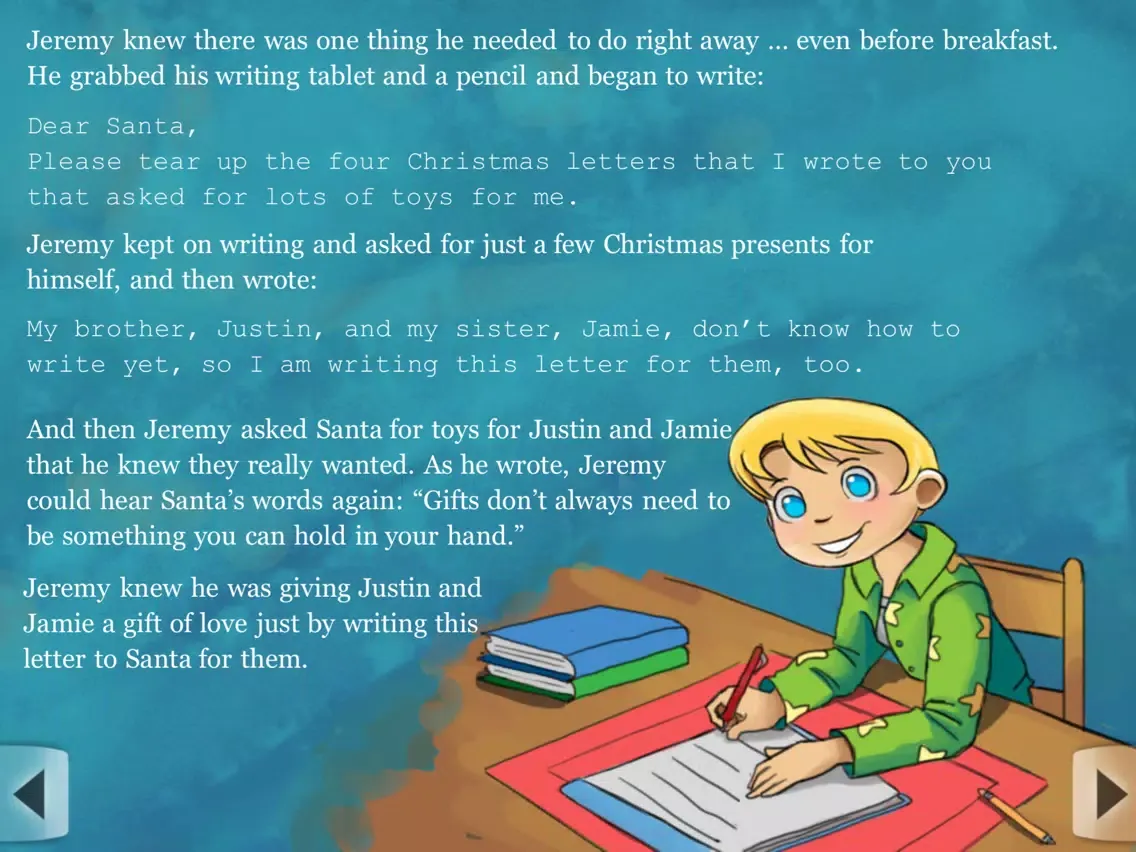 Capturas de tela do A Children's Story iPad 