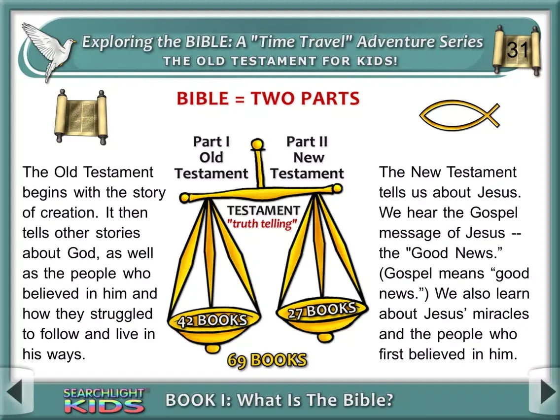 Searchlight® Kids: Bible 1 iPad 应用截图