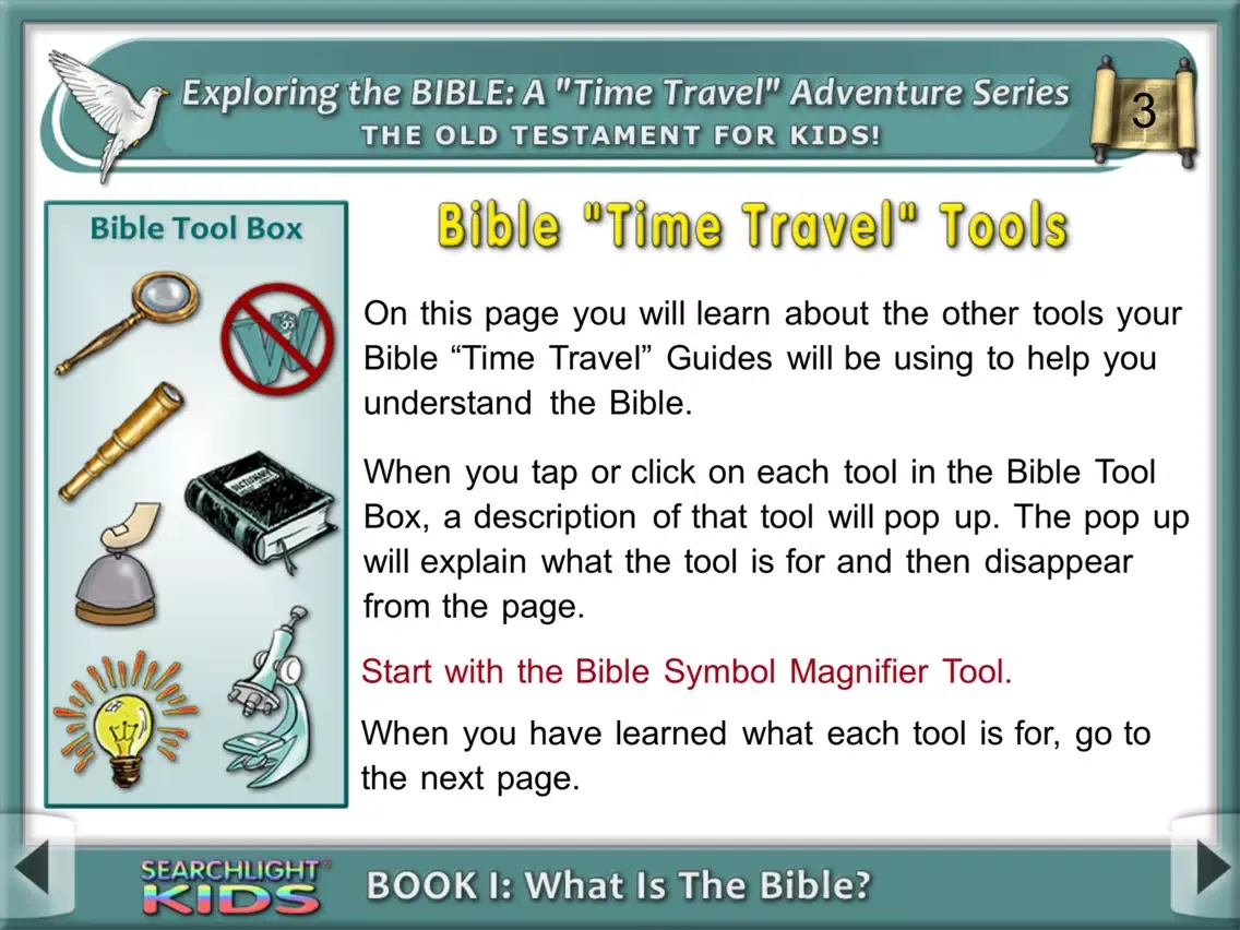 Searchlight® Kids: Bible 1 iPad 应用截图
