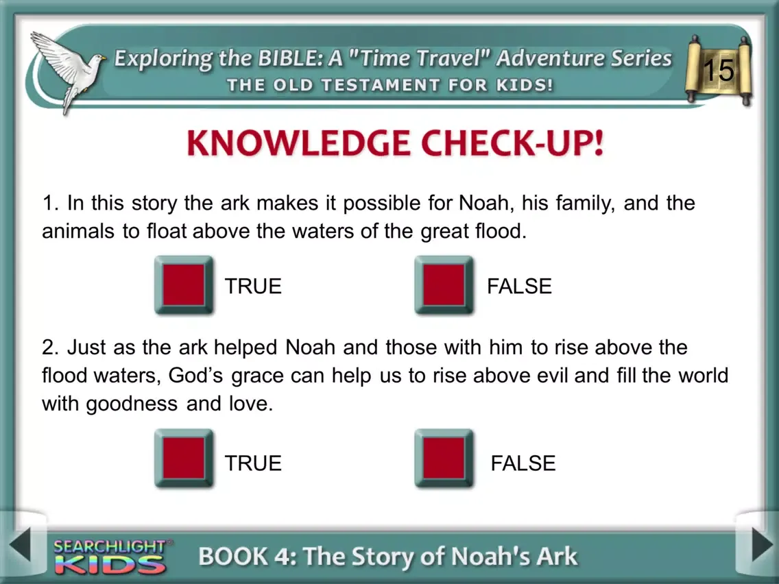 Tangkapan skrin Searchlight® Kids: Bible 4 CE iPad 