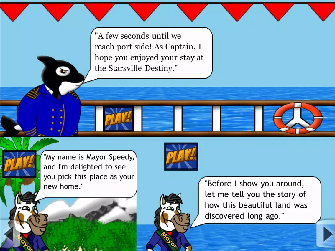 Screenshot di The Sagas of Starsville #1 iPad 