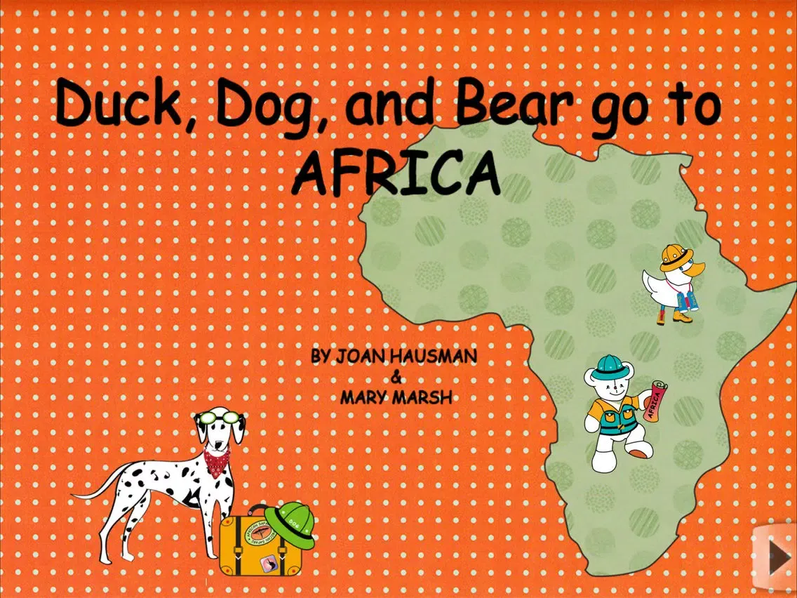 Duck, Dog & Bear Go to Africa iPad 应用截图