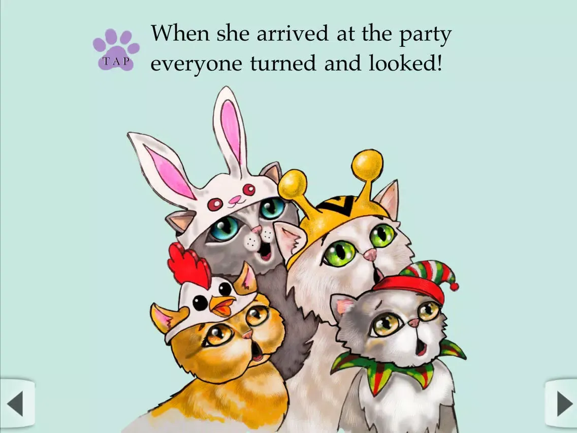 Capturas de pantalla de Cat HAT Party iPad 