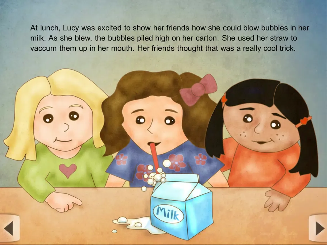 Lucy has a Straw iPad  سکرین شاٹس