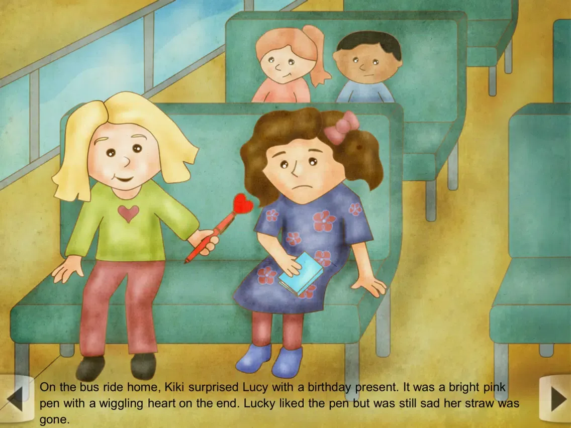 Lucy has a Straw iPad  سکرین شاٹس