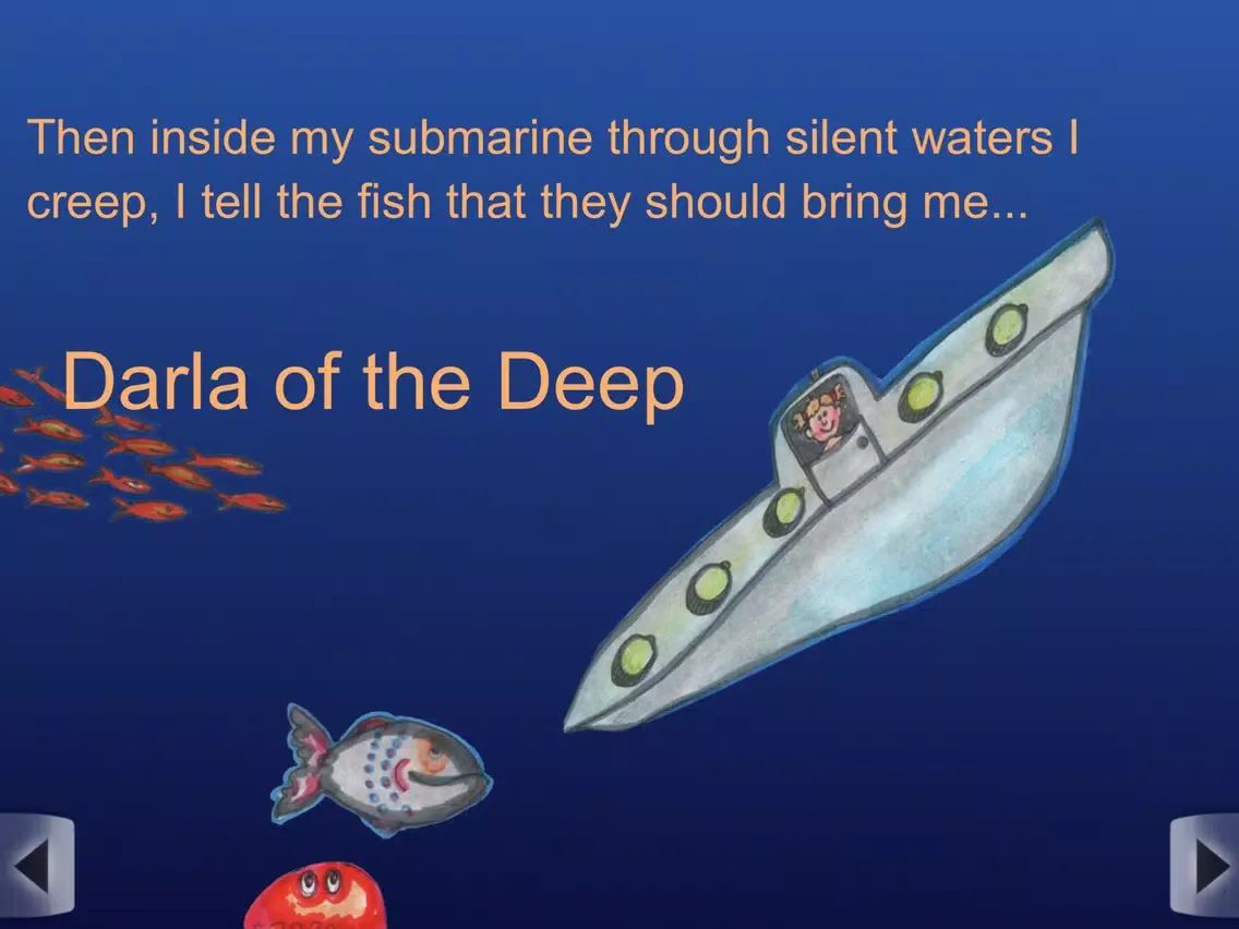 Darla of the Deep iPad  스크린샷