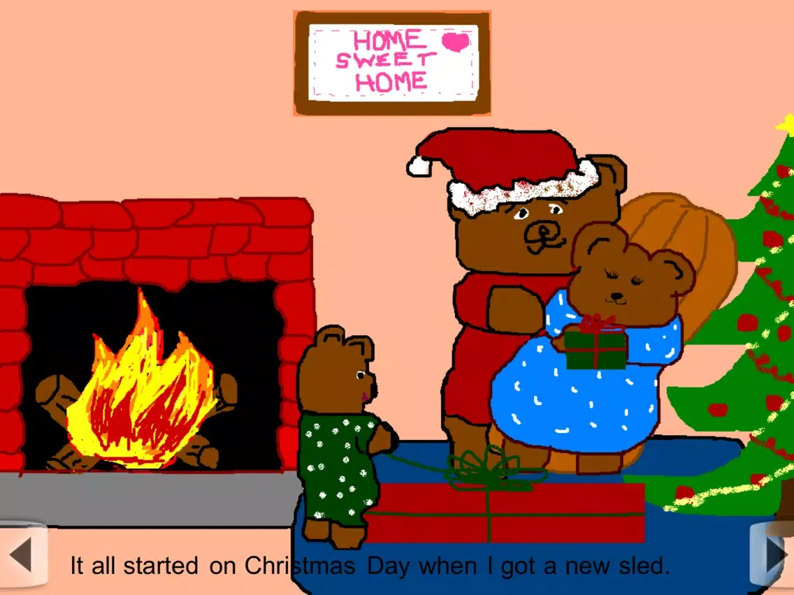 Baby Bear's Sled iPad  Ekran Görüntüleri