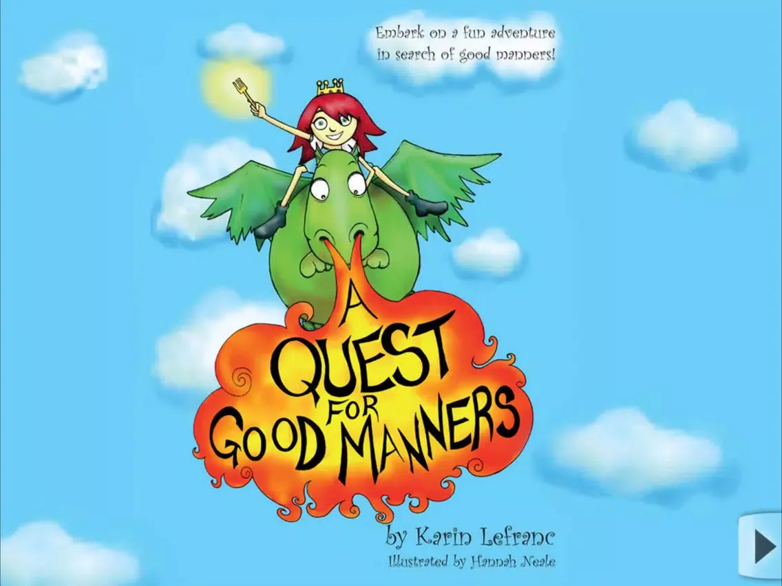 Capturas de pantalla de A Quest for Good Manners - Interactive Book App for Children iPad 
