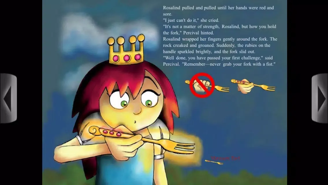 Capturas de pantalla de A Quest for Good Manners - Interactive Book App for Children