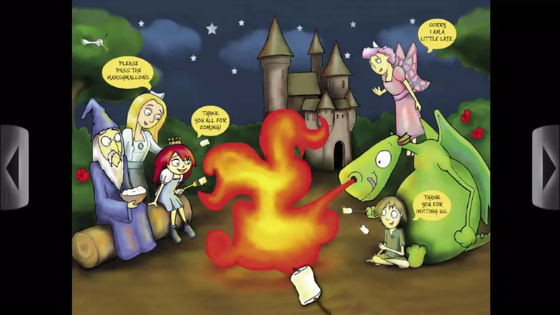 Capturas de pantalla de A Quest for Good Manners - Interactive Book App for Children