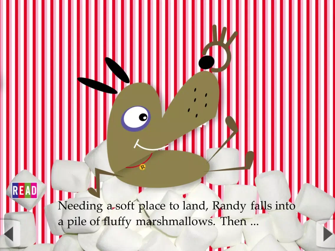 Tangkapan layar Randy the Daydreaming Dog iPad 