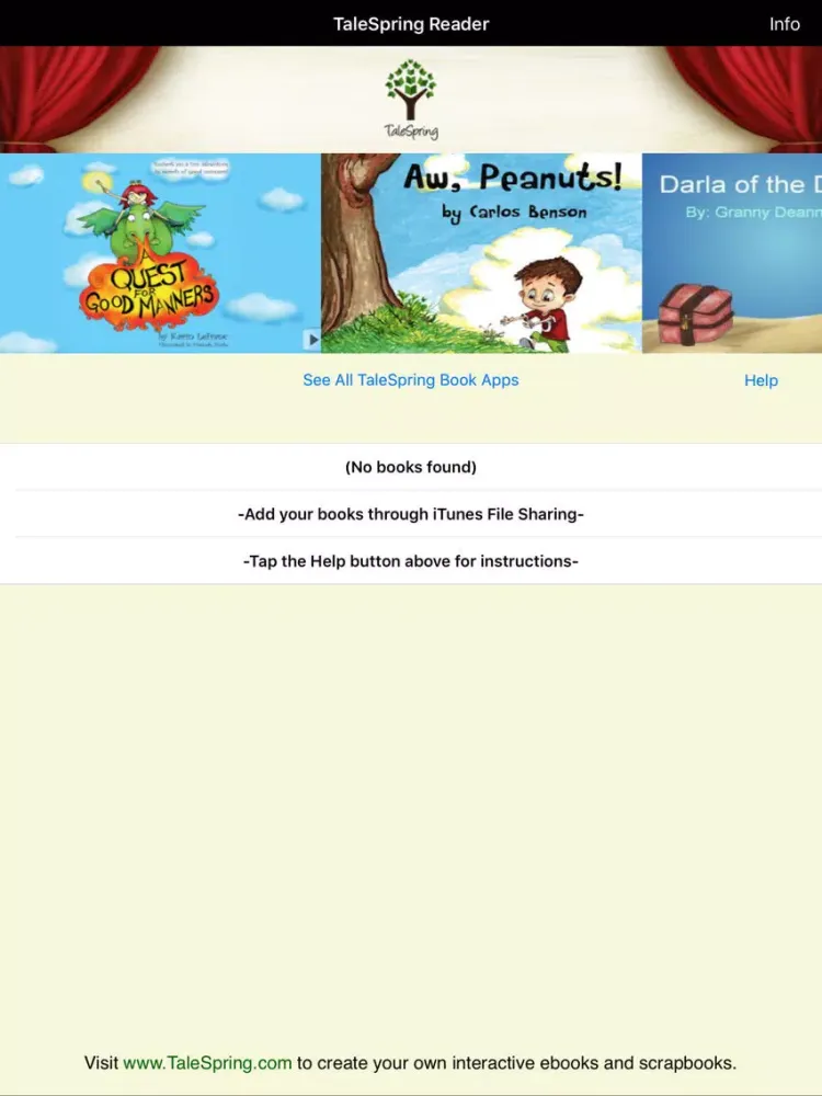 TaleSpring Reader - Book App Viewer iPad  스크린샷