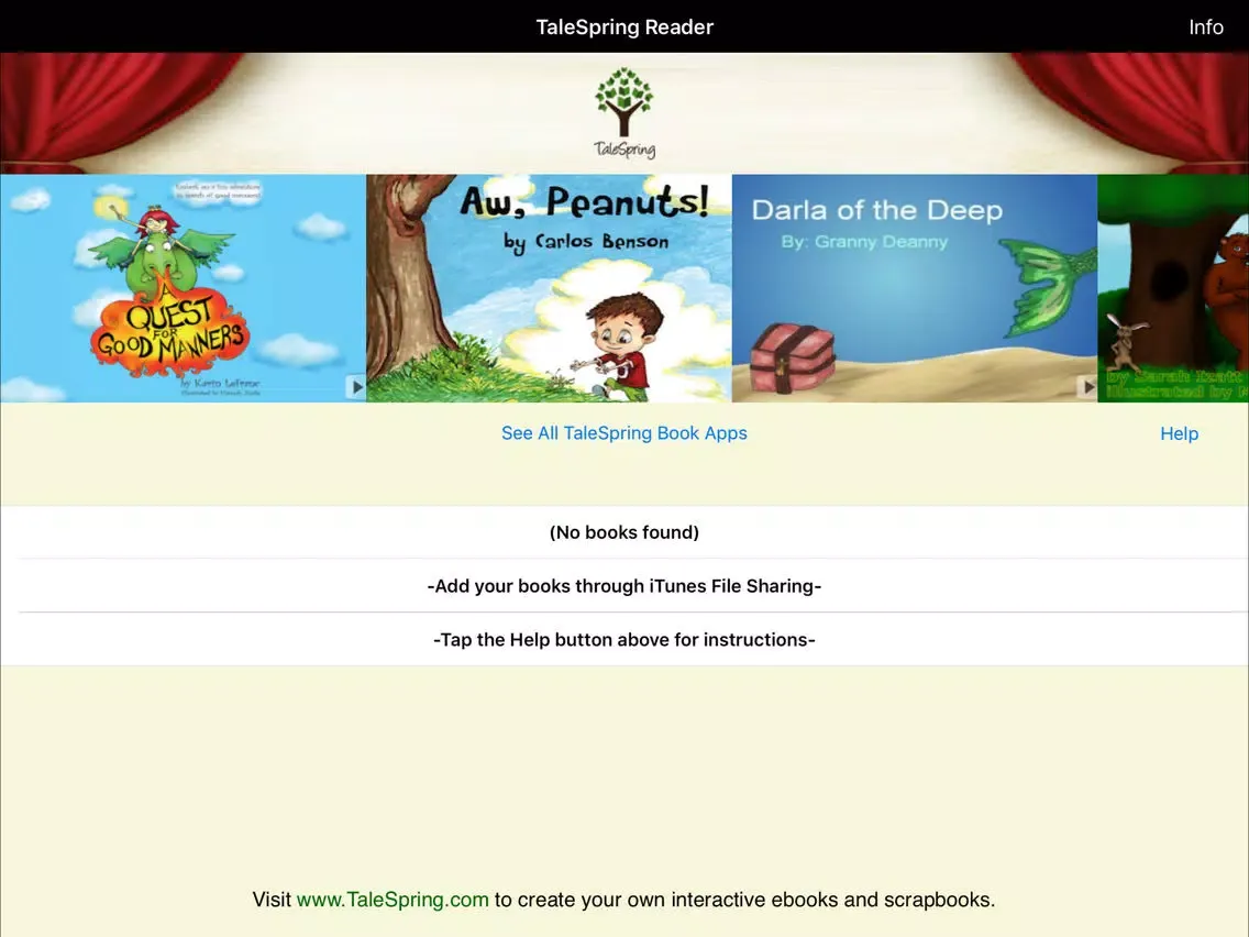 TaleSpring Reader - Book App Viewer iPad  스크린샷