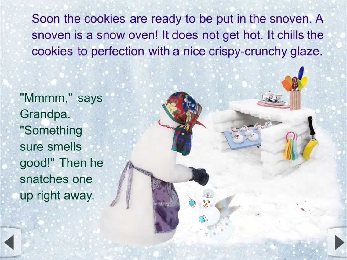 Ảnh chụp màn hình của The Winters, A Snowman Family, Storm & Windy's Busy Weekend (TSU iPad 