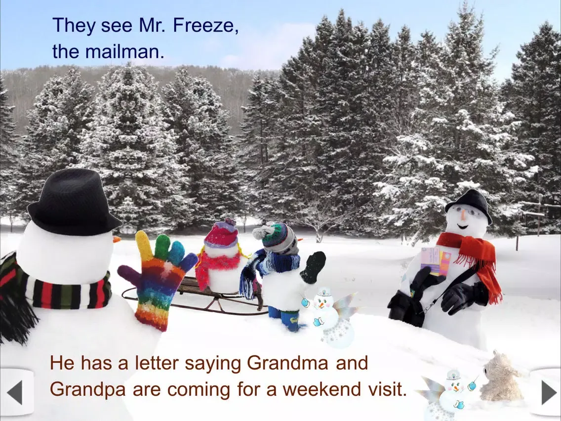 Ảnh chụp màn hình của The Winters, A Snowman Family, Storm & Windy's Busy Weekend (TSU iPad 