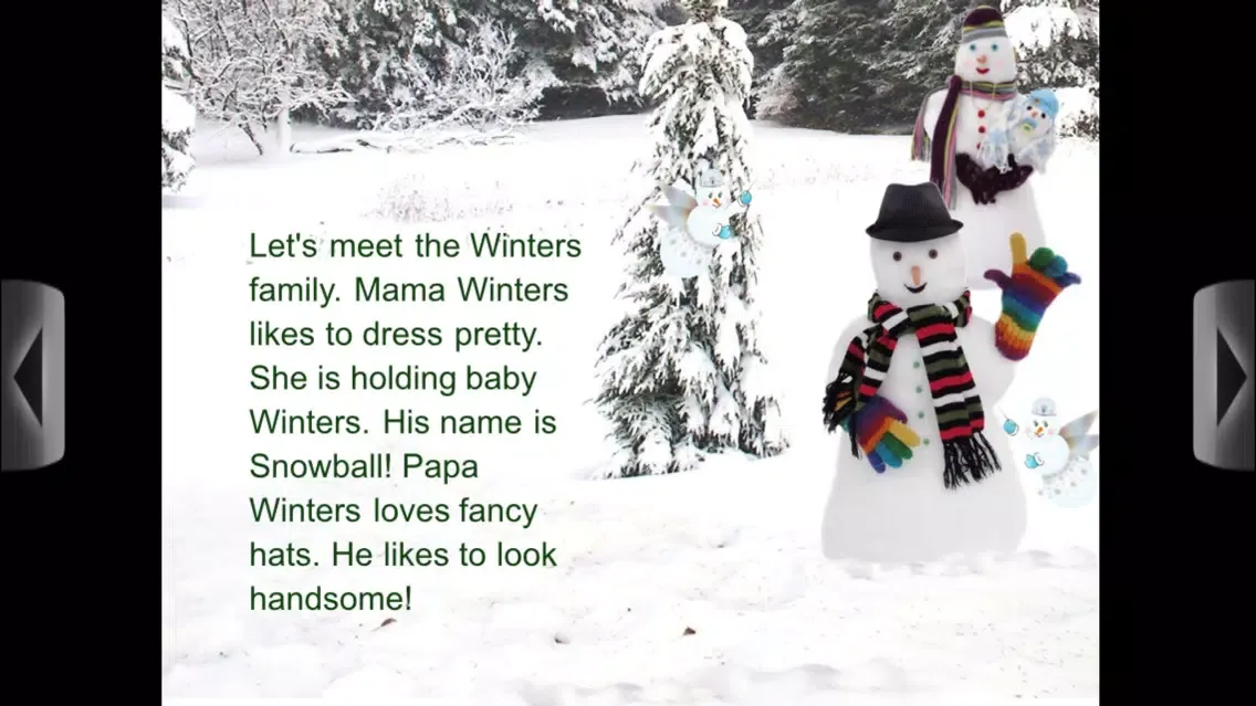 Ảnh chụp màn hình của The Winters, A Snowman Family, Storm & Windy's Busy Weekend (TSU