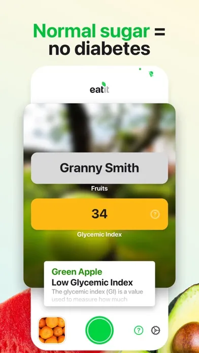EatIt - Food & Carb scanner سکرین شاٹس