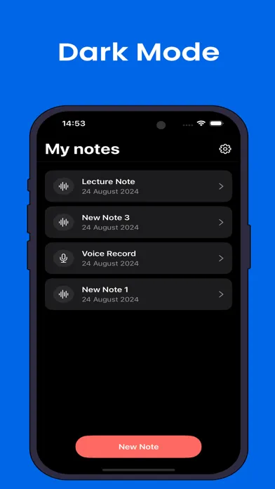Скриншоты Transcribe & AI Voice to Text