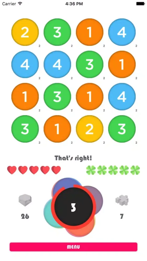 Capturas de pantalla de Sum: play with maths