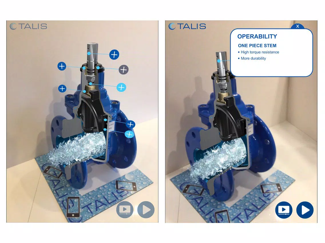 Talis Infinity AR App iPad  Screenshots