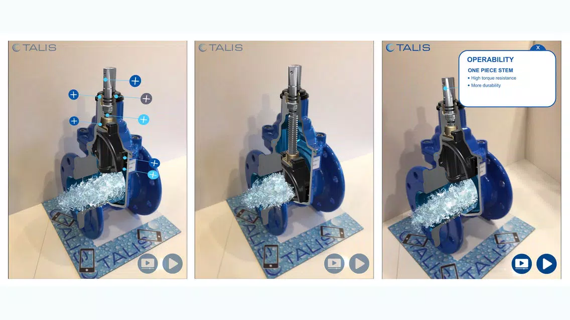 Talis Infinity AR App Screenshots