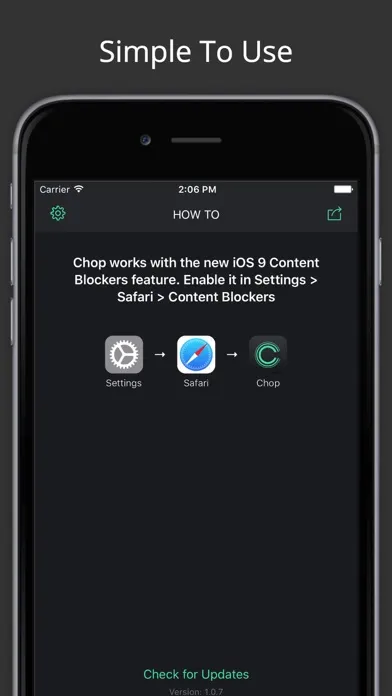 Chop: Easily Block Ads and Trackers应用截图