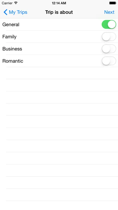 Capturas de pantalla de Packing List - Travel Made Easy
