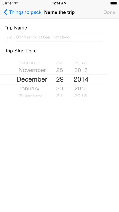 Capturas de pantalla de Packing List - Travel Made Easy