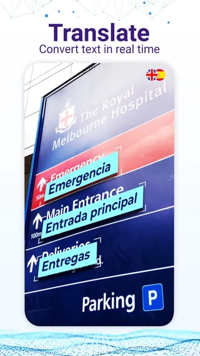 Capturas de tela do AI Translate Camera Translator