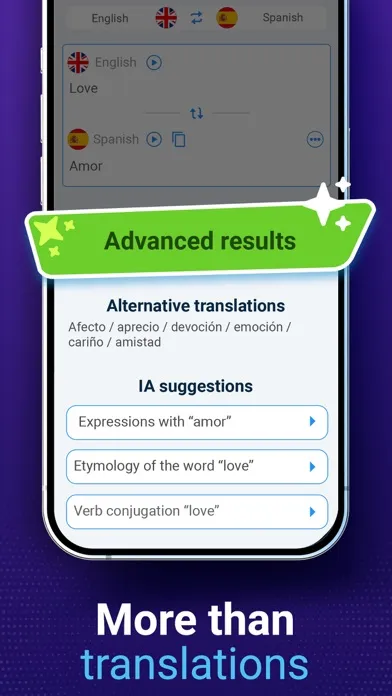 Capturas de pantalla de AI Voice Translator Translate