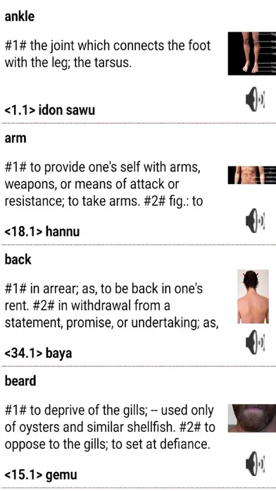 Zrzuty ekranu Speak - Write Hausa Language