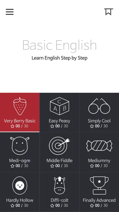 Captures d'écran de Basic English for Beginners