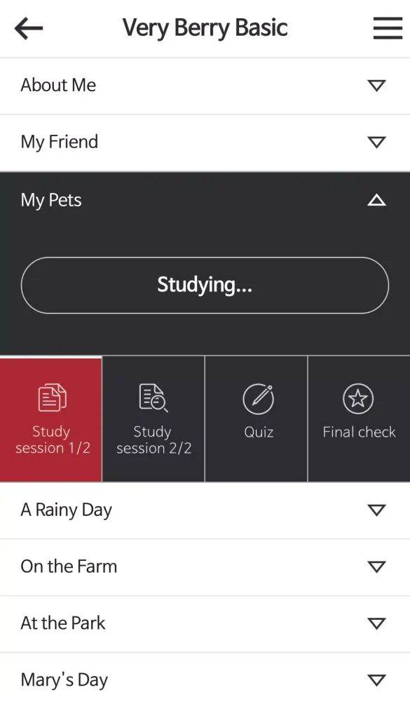 Zrzuty ekranu Basic English for Beginners