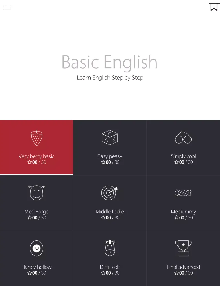 Zrzuty ekranu Basic English for Beginners