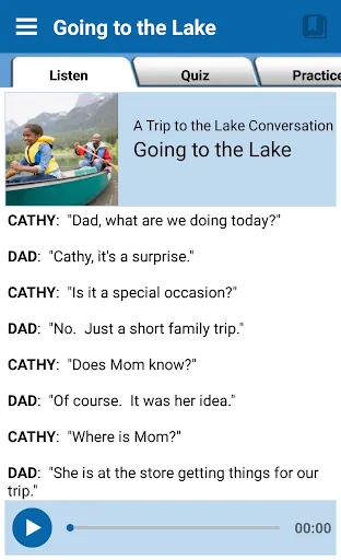 Capturas de pantalla de English Conversation Practice