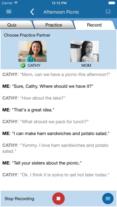 Speak English Conversation Screenshots
