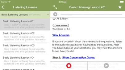 Capturas de pantalla de Learn to Speak English