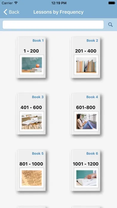 ภาพหน้าจอของ English Vocabulary 2000