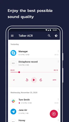 Call Recorder - Talker ACR應用截圖