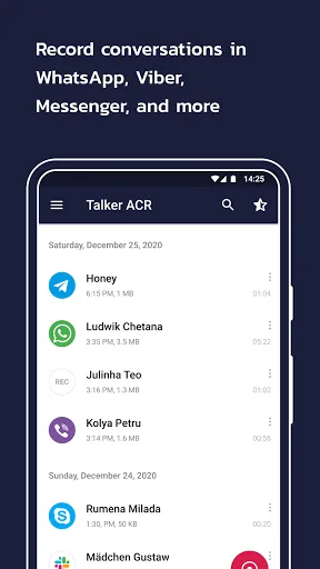 Call Recorder - Talker ACR應用截圖