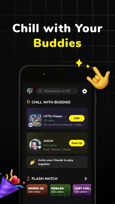 CastChat - Voice Chat & Match स्क्रीनशॉट
