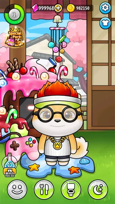 Screenshot di Talking Shiba