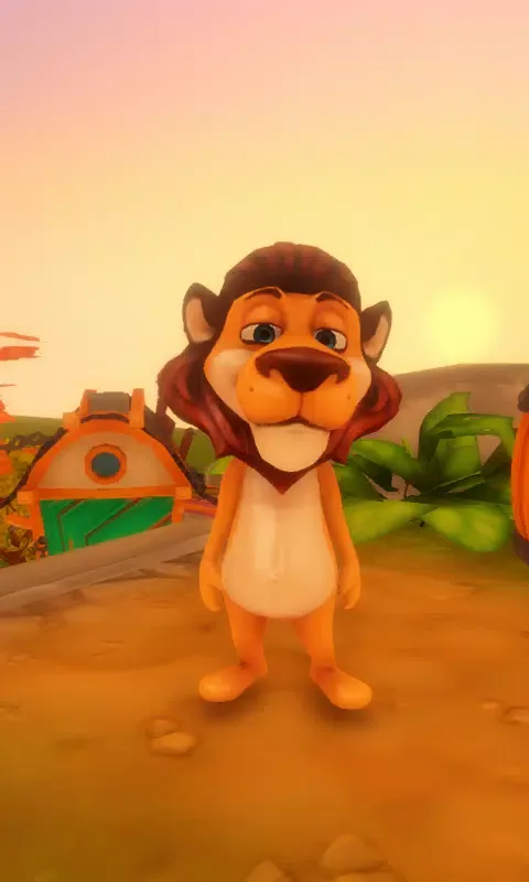 Zrzuty ekranu My Talking Lion