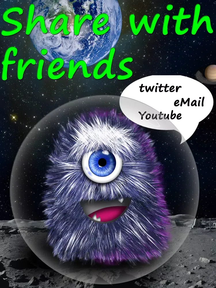 Talking Friend - Blue-eyed 3D iPad  스크린샷