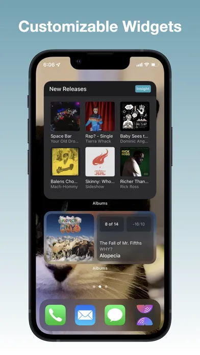 Albums: Library Focused Player Ekran Görüntüleri