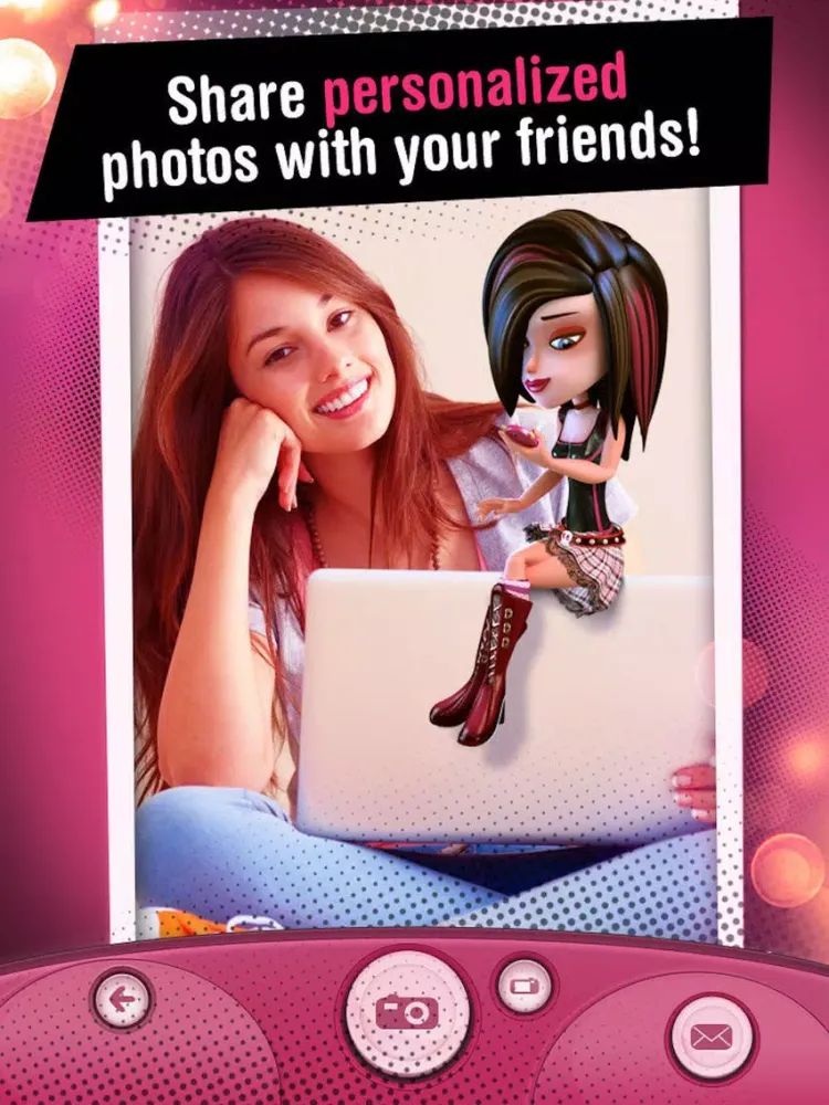Talking Monster Girl HD iPad  Ekran Görüntüleri