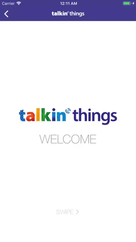 Tangkapan skrin Talkin’ Things Web