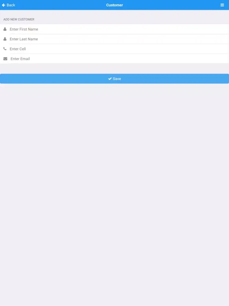 Ảnh chụp màn hình của Talk Options iPad 